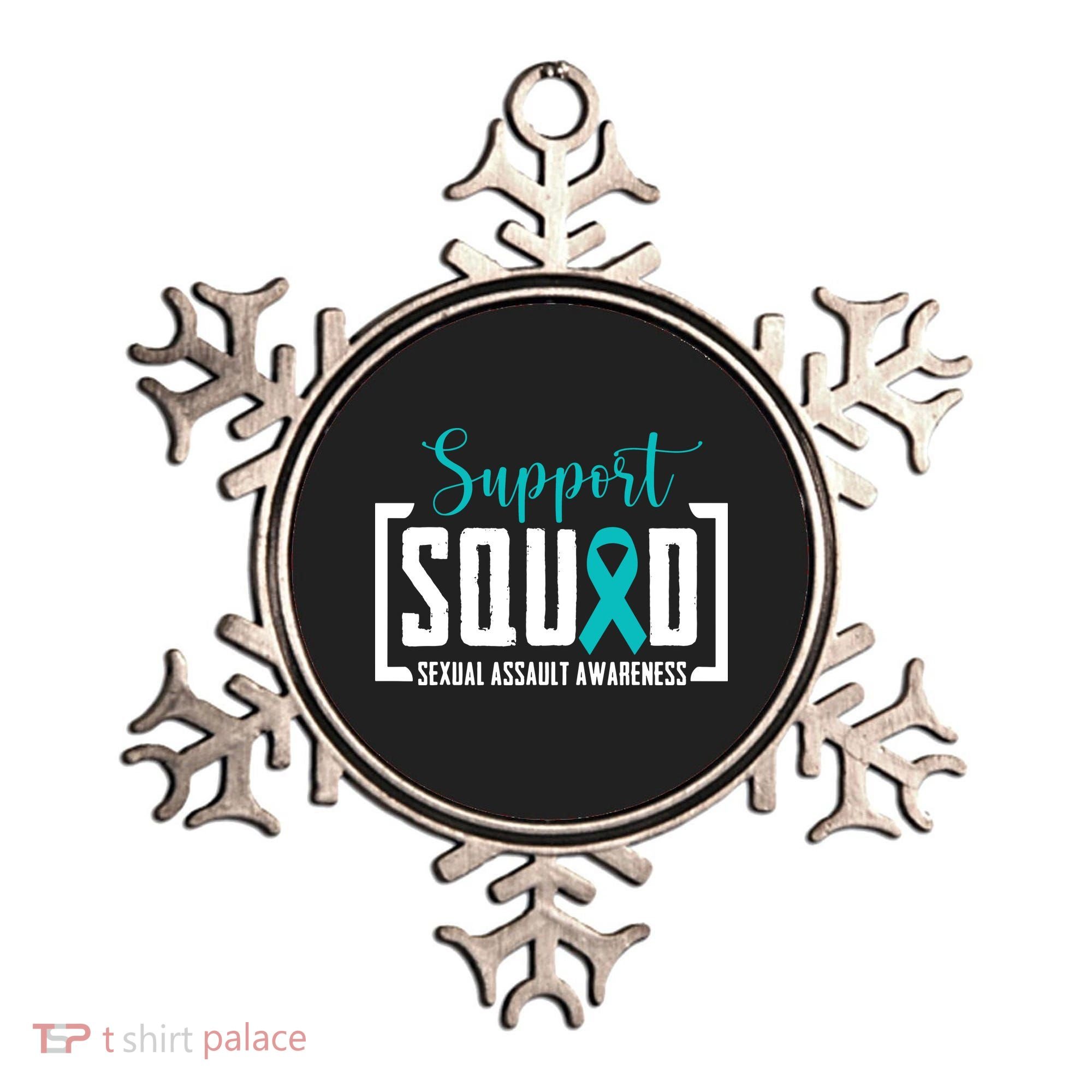 Support Squad Sexual Assault Awareness Month Support Victim Ornament