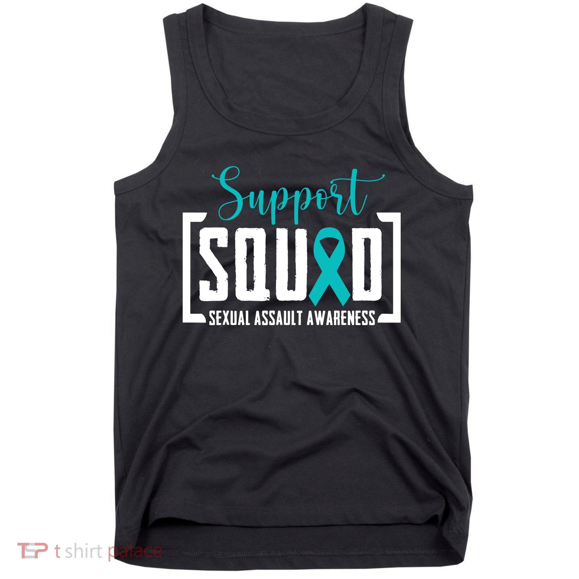 Support Squad Sexual Assault Awareness Month Support Victim Tank Top