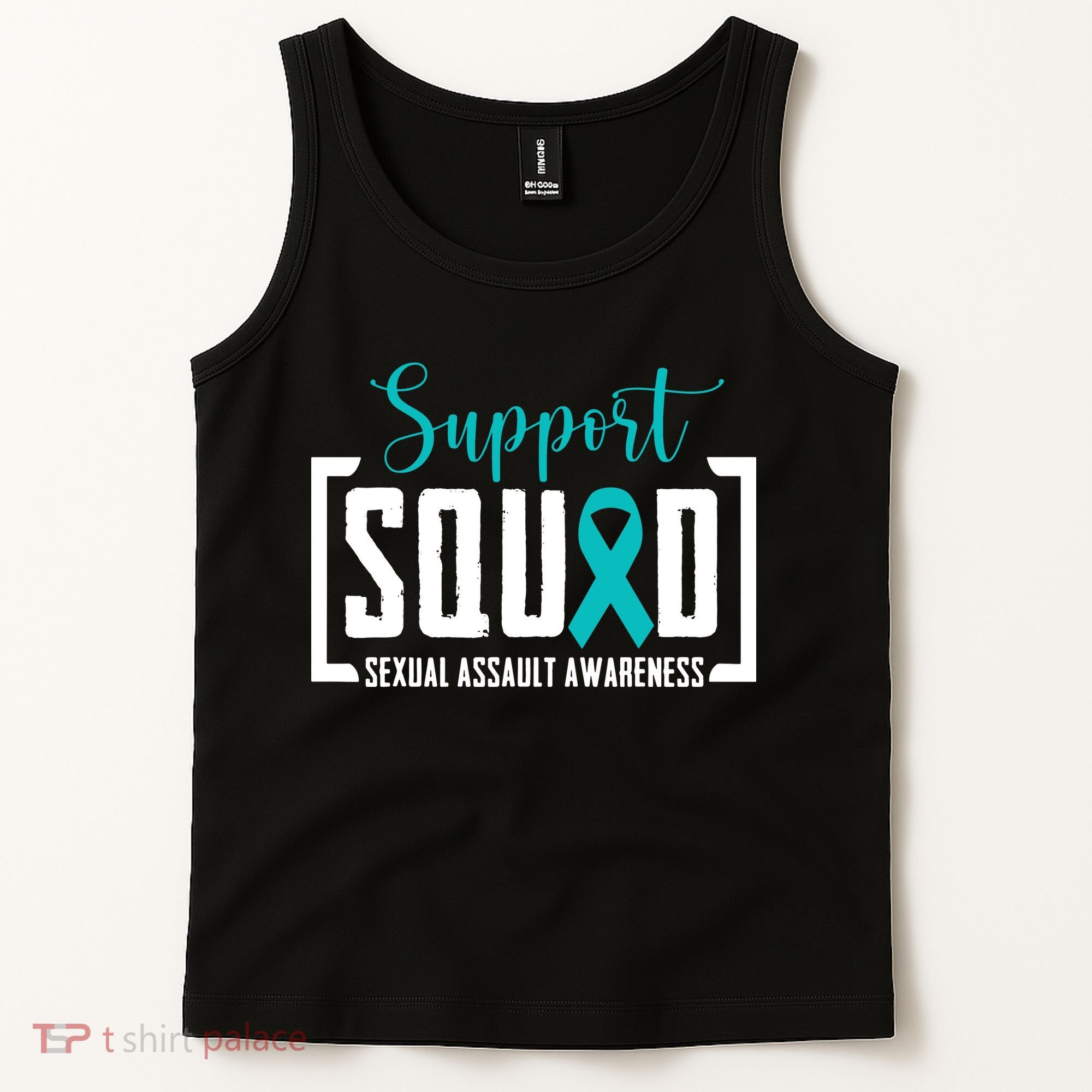 Support Squad Sexual Assault Awareness Month Support Victim Tank Top