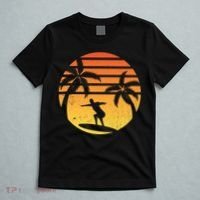 Summer Surf Sunset Retro T-Shirt thumb 5