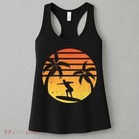Summer Surf Sunset Retro Women's Tank Top thumb 3