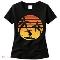 Summer Surf Sunset Retro Women's T-Shirt thumb 0