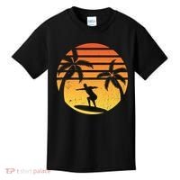Summer Surf Sunset Retro Kids T-Shirt thumb 0