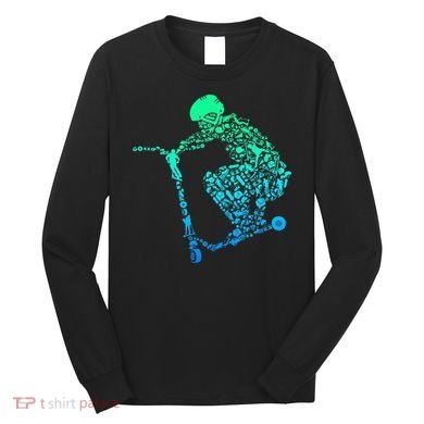 Scooter Stunt Long Sleeve Shirt