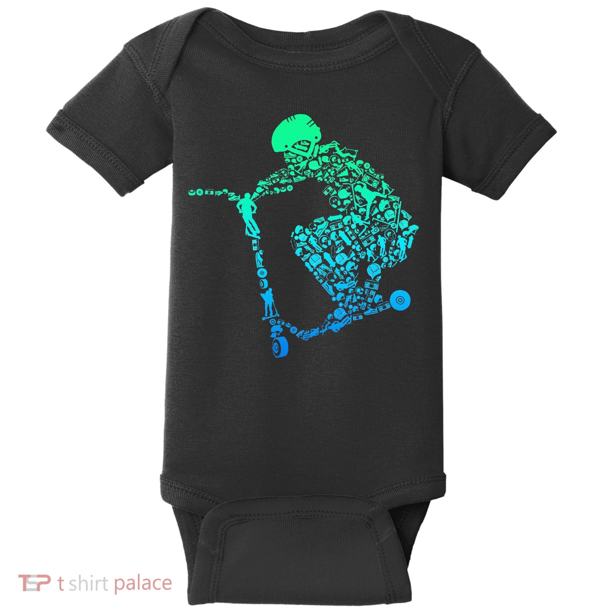 Scooter Stunt Baby Bodysuit