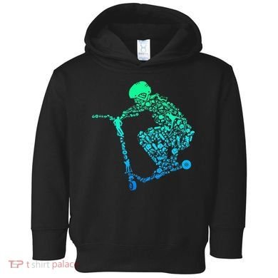 Scooter Stunt Toddler Hoodie