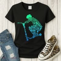 Scooter Stunt Women's T-Shirt thumb 3