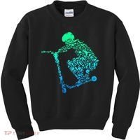 Scooter Stunt Kids Sweatshirt thumb 0