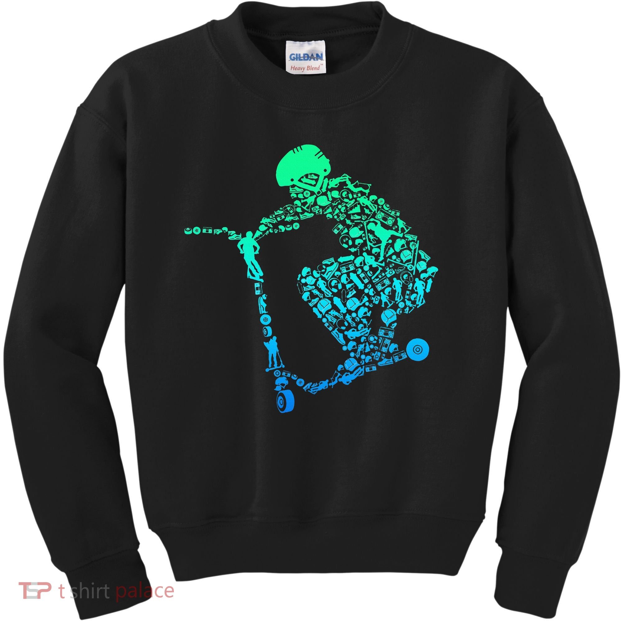 Scooter Stunt Kids Sweatshirt