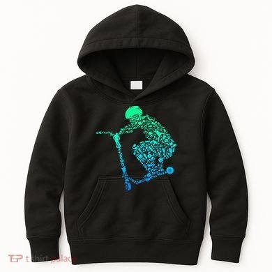 Scooter Stunt Kids Hoodie