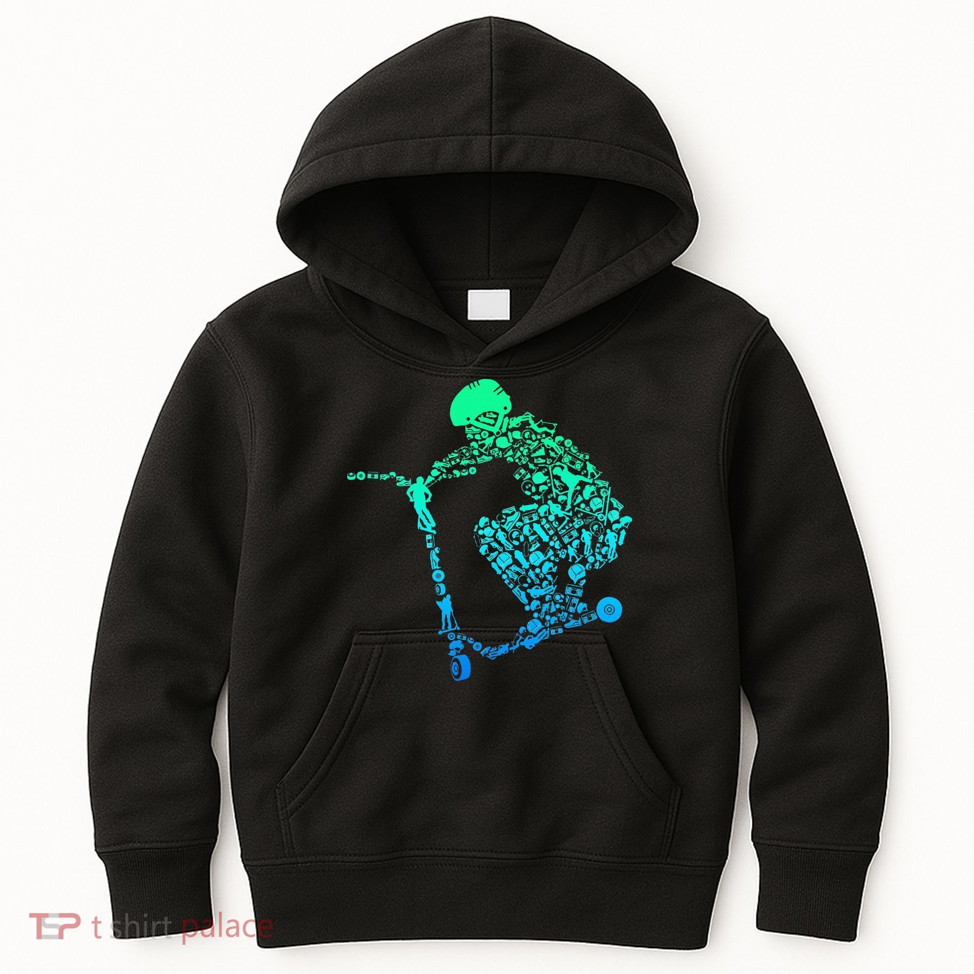Scooter Stunt Kids Hoodie