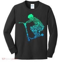 Scooter Stunt Kids Long Sleeve Shirt thumb 0