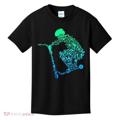 Scooter Stunt Kids T-Shirt