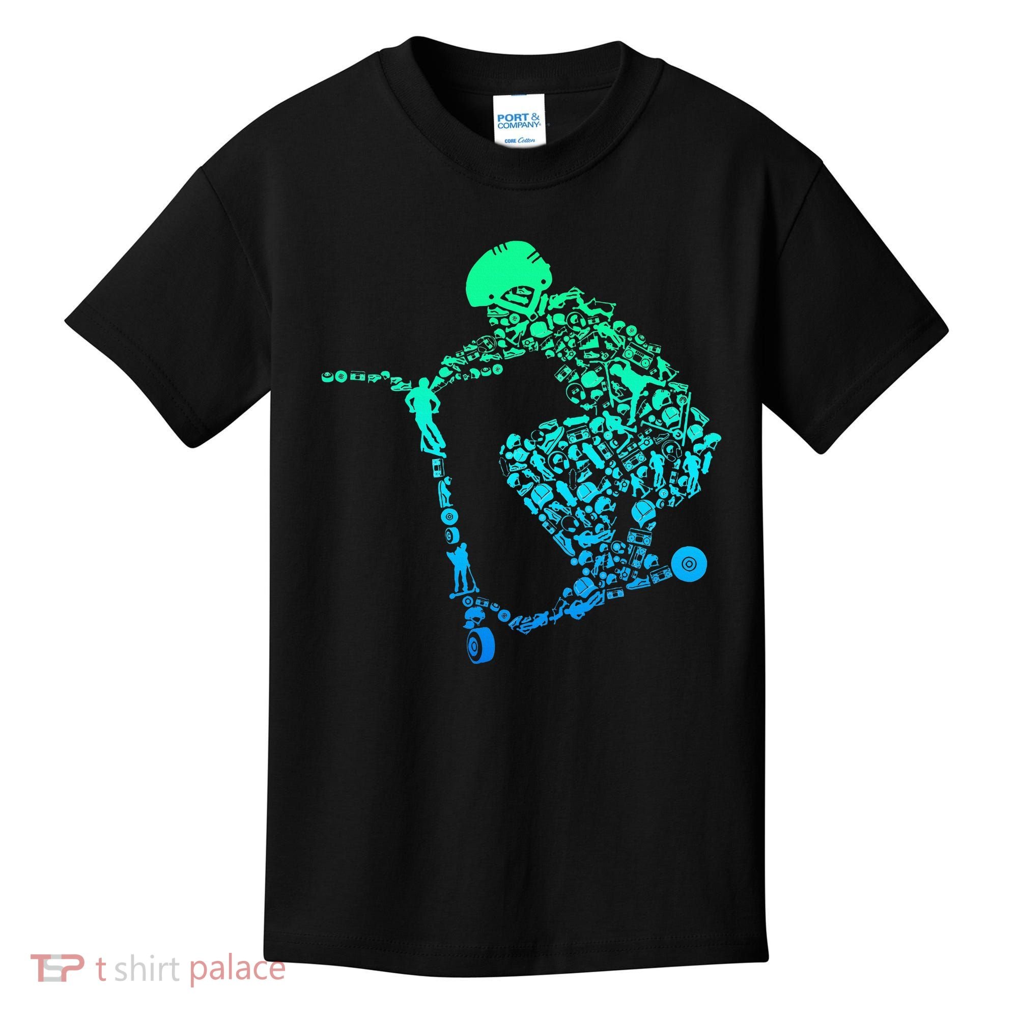 Scooter Stunt Kids T-Shirt