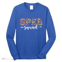 Sped Squad Special Education Inclusion Teacher Cool Gift Long Sleeve Shirt thumb 0
