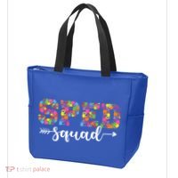 Sped Squad Special Education Inclusion Teacher Cool Gift Tote Bag thumb 3