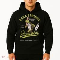 Soda Springs Slowpokes Retro Minor League Baseball Team Hoodie thumb 2