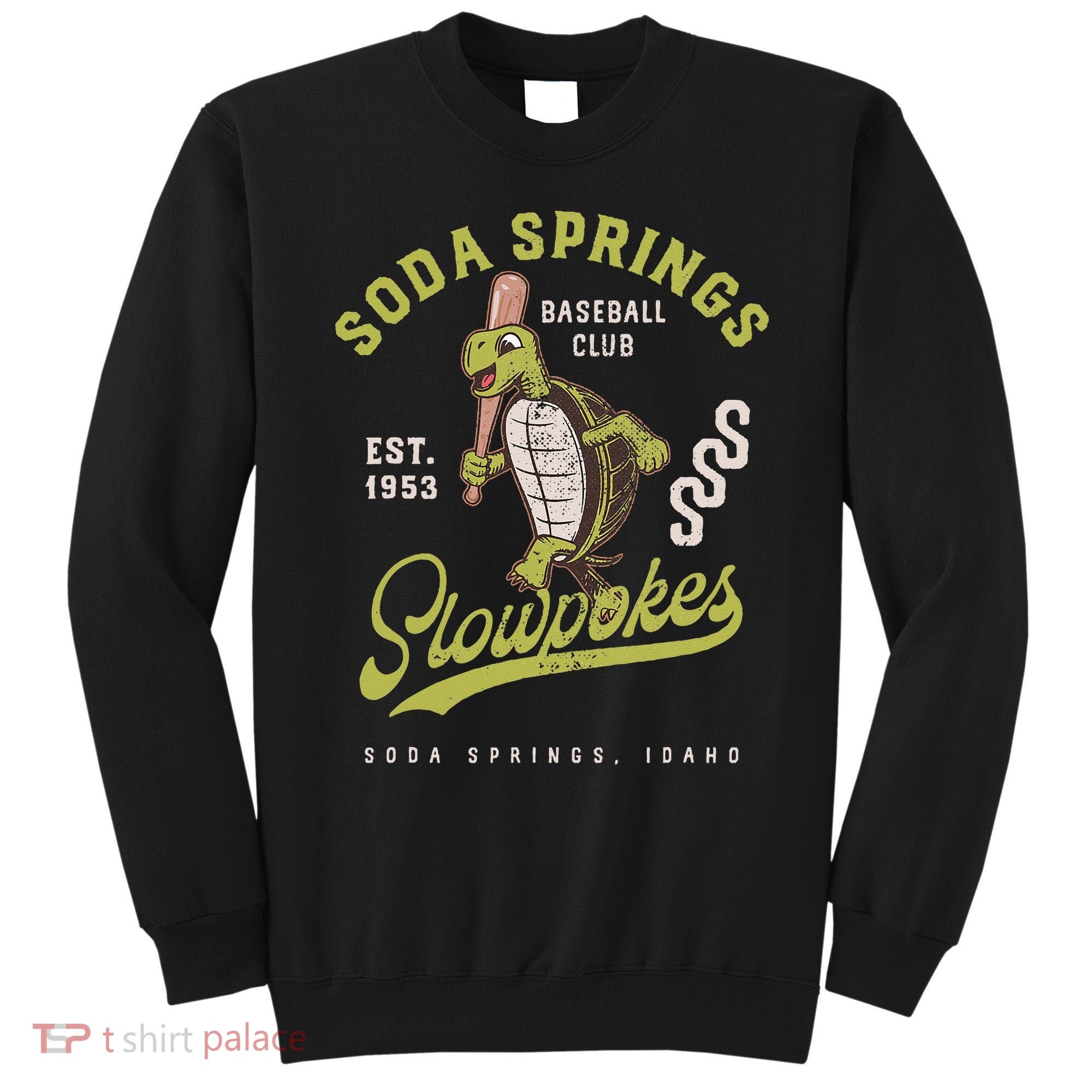 Soda Springs Slowpokes Retro Minor League Baseball Team Sweatshirt