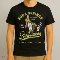 Soda Springs Slowpokes Retro Minor League Baseball Team T-Shirt thumb 3