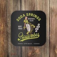 Soda Springs Slowpokes Retro Minor League Baseball Team Coaster thumb 0