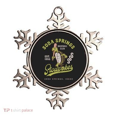 Soda Springs Slowpokes Retro Minor League Baseball Team Ornament