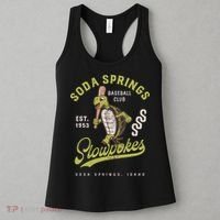 Soda Springs Slowpokes Retro Minor League Baseball Team Women's Tank Top thumb 3