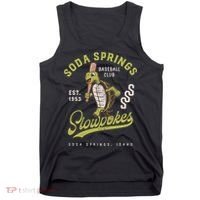 Soda Springs Slowpokes Retro Minor League Baseball Team Tank Top thumb 0