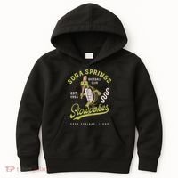 Soda Springs Slowpokes Retro Minor League Baseball Team Kids Hoodie thumb 0