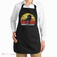 Sobrietysaurus Sober Sobriety Anniversary Recovery AA NA Apron thumb 2