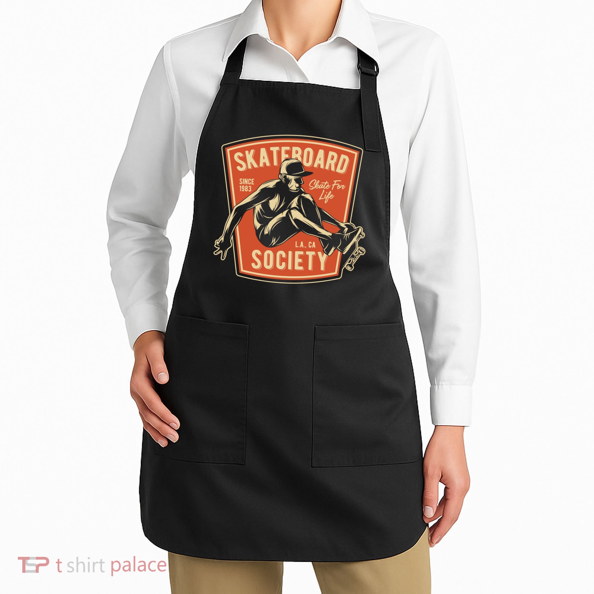 Skate Skater Skateboard Skating Apron