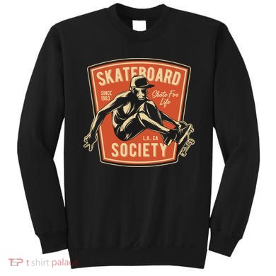 Skate Skater Skateboard Skating Sweatshirt