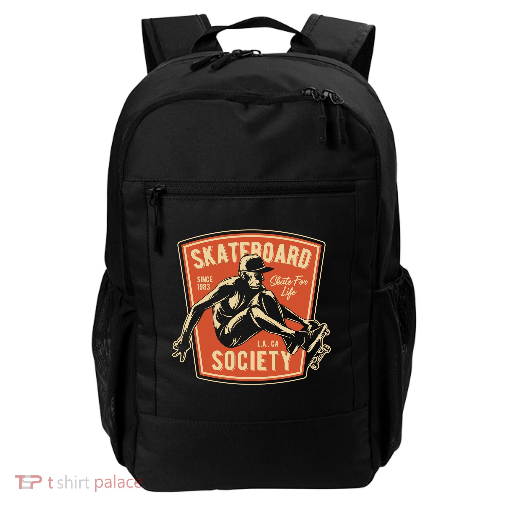 Skate Skater Skateboard Skating Backpack