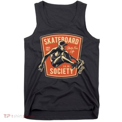 Skate Skater Skateboard Skating Tank Top