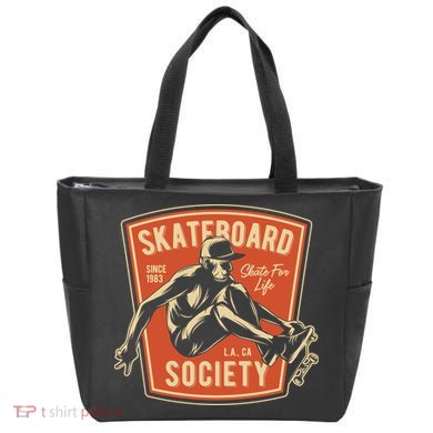 Skate Skater Skateboard Skating Tote Bag