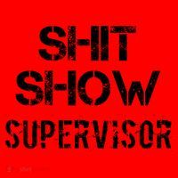 Shit Show Supervisor Funny Mom Boss Manager Teacher Gift Santa Hat thumb 1