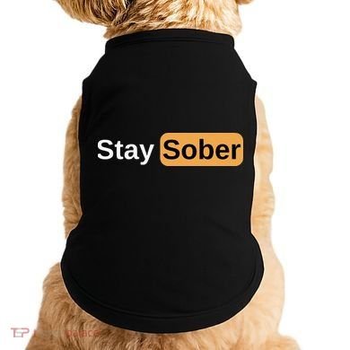 Stay Sober Doggie Tank
