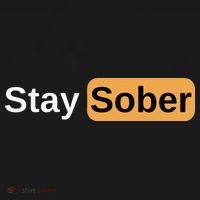 Stay Sober Doggie Tank thumb 4