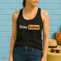 Stay Sober Women's Tank Top thumb 2