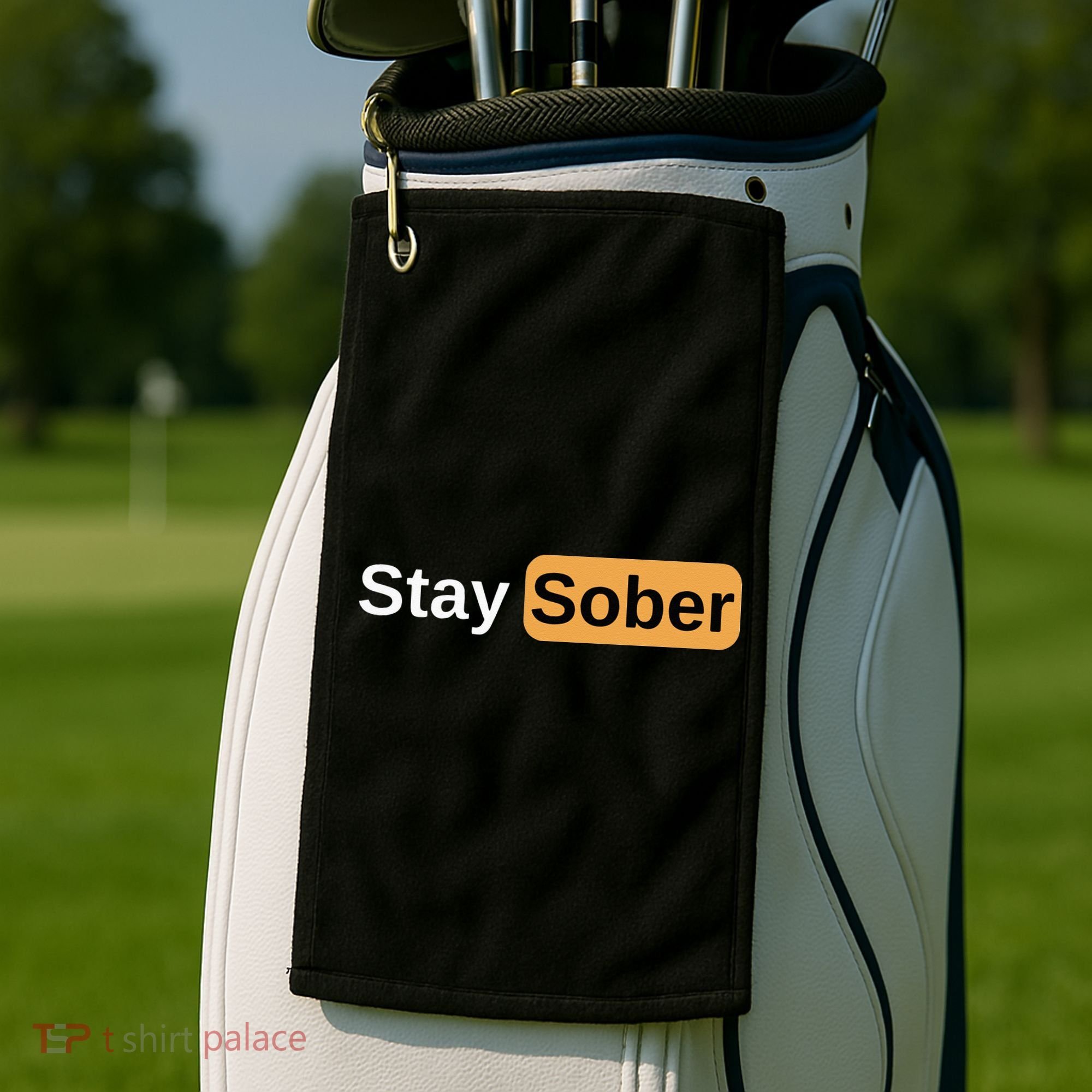 Stay Sober Golf Towel