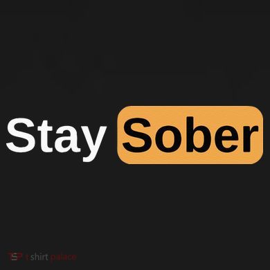 Stay Sober Women's Tri-Blend 3/4-Sleeve Raglan Shirt