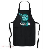 Support Squad Sunflower Hummingbird PCOS Awareness Apron thumb 0