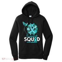 Support Squad Sunflower Hummingbird PCOS Awareness Women's Hoodie thumb 0