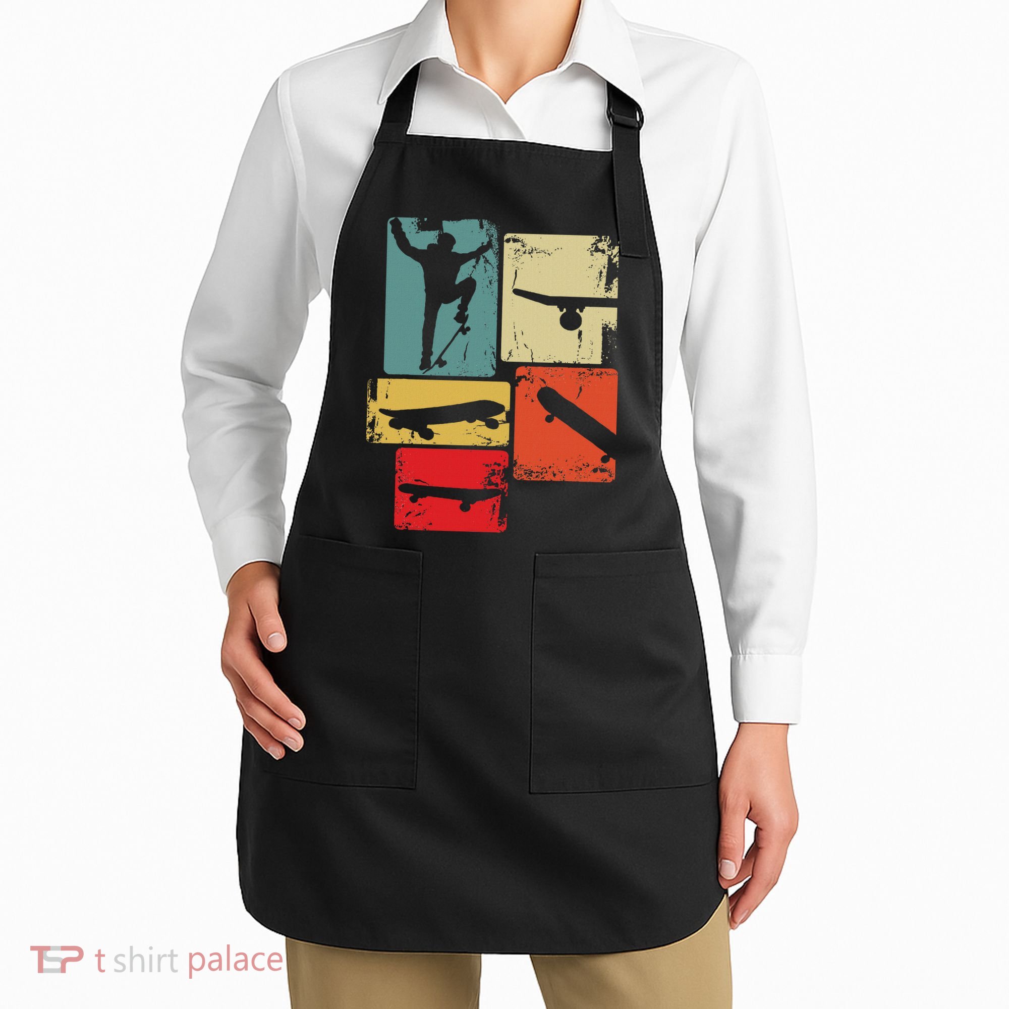 Skater Skateboarder Skateboard Apron