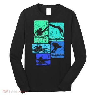 Swimming Swimmers Long Sleeve Shirt