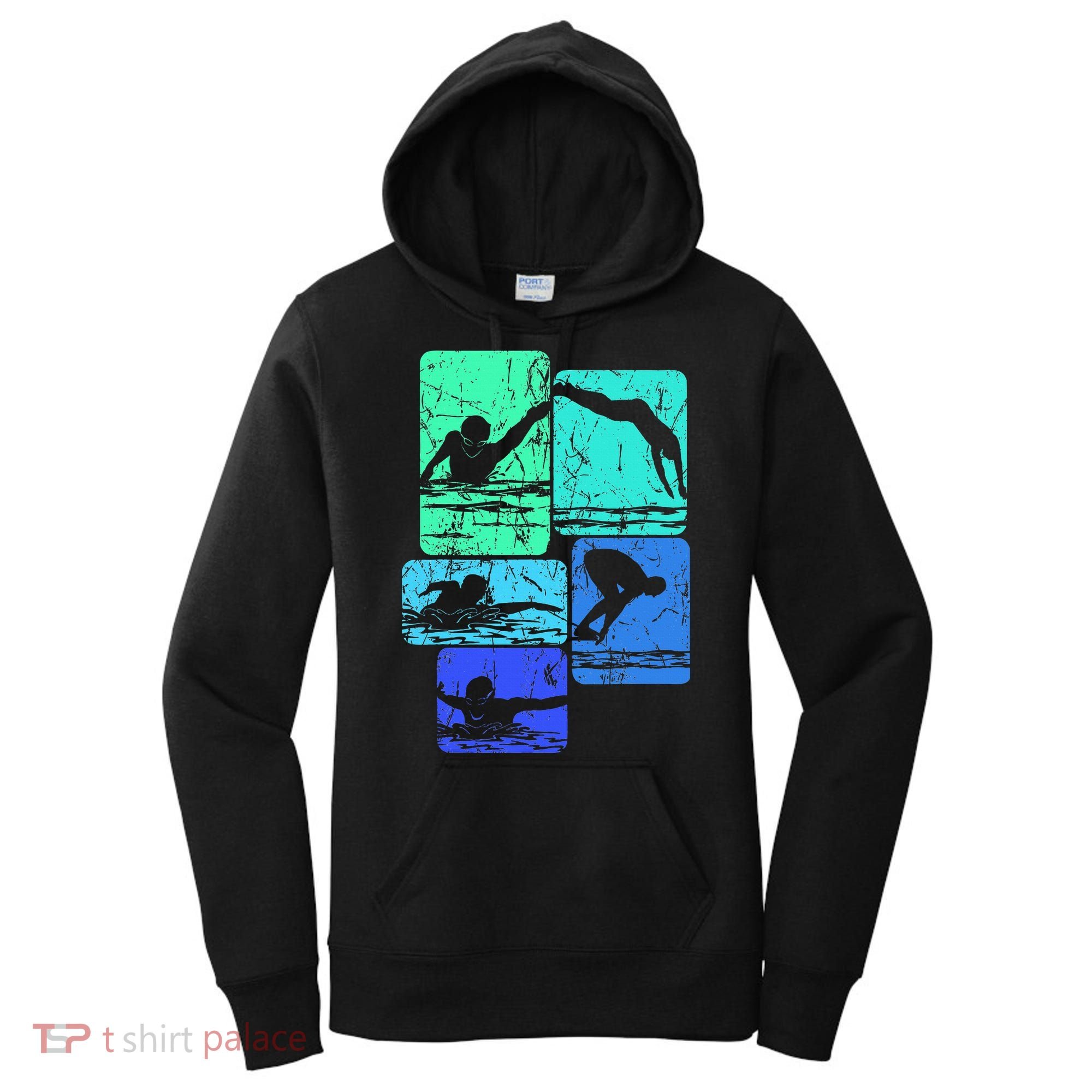 Swimming Swimmers Women's Hoodie