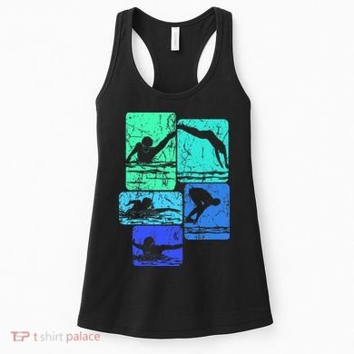 Swimming Swimmers Women's Tank Top