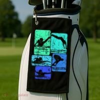 Swimming Swimmers Golf Towel thumb 2