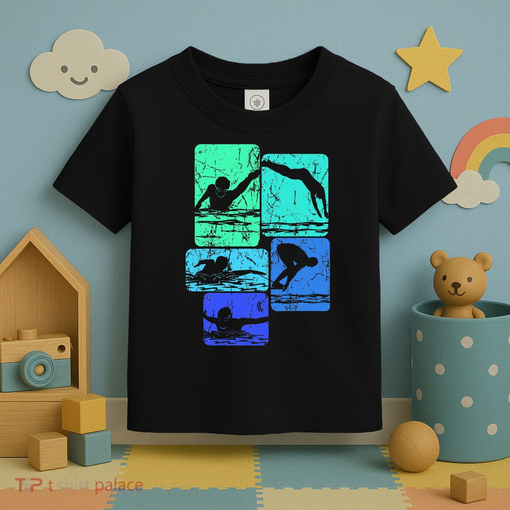 Swimming Swimmers Toddler T-Shirt