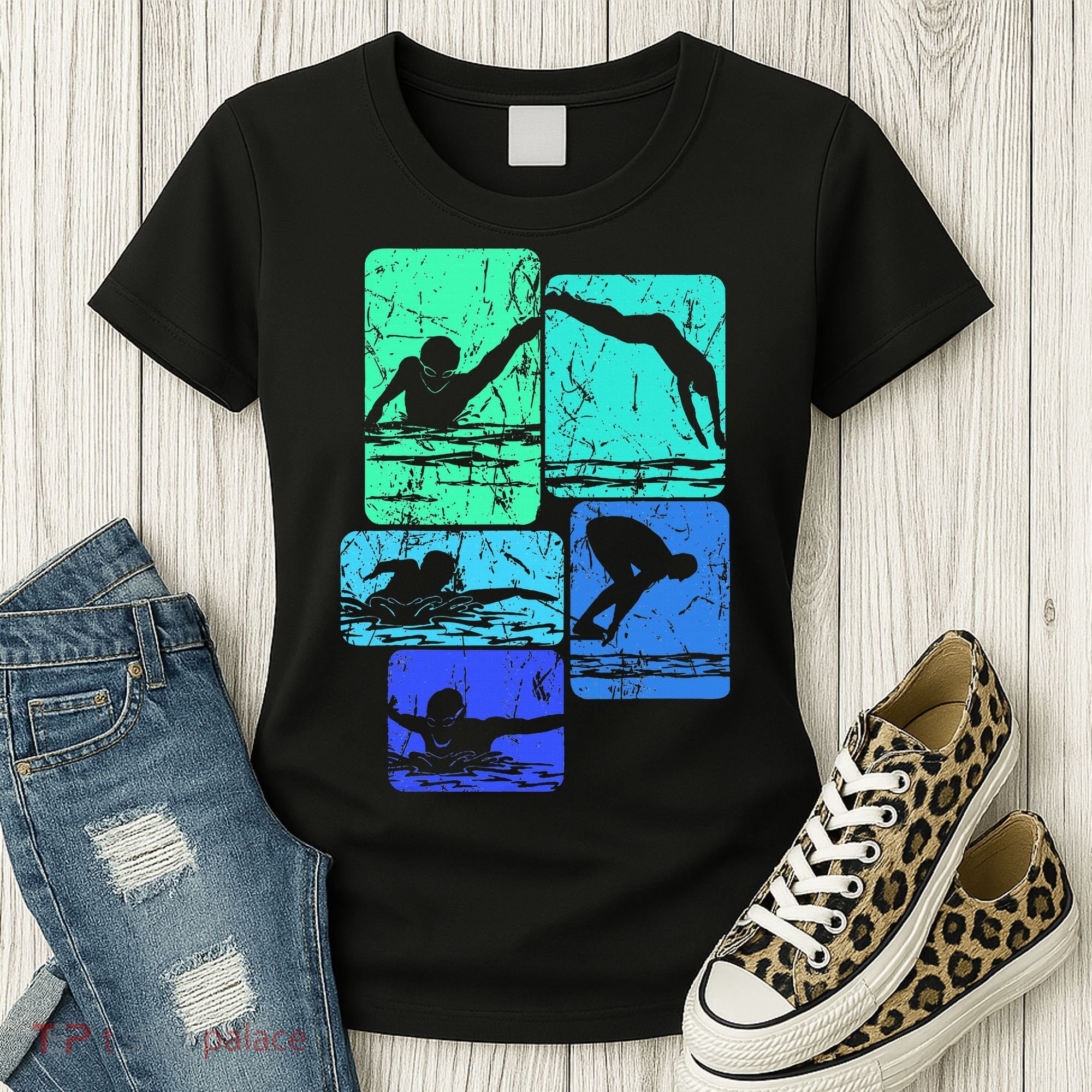 Swimming Swimmers Women's T-Shirt