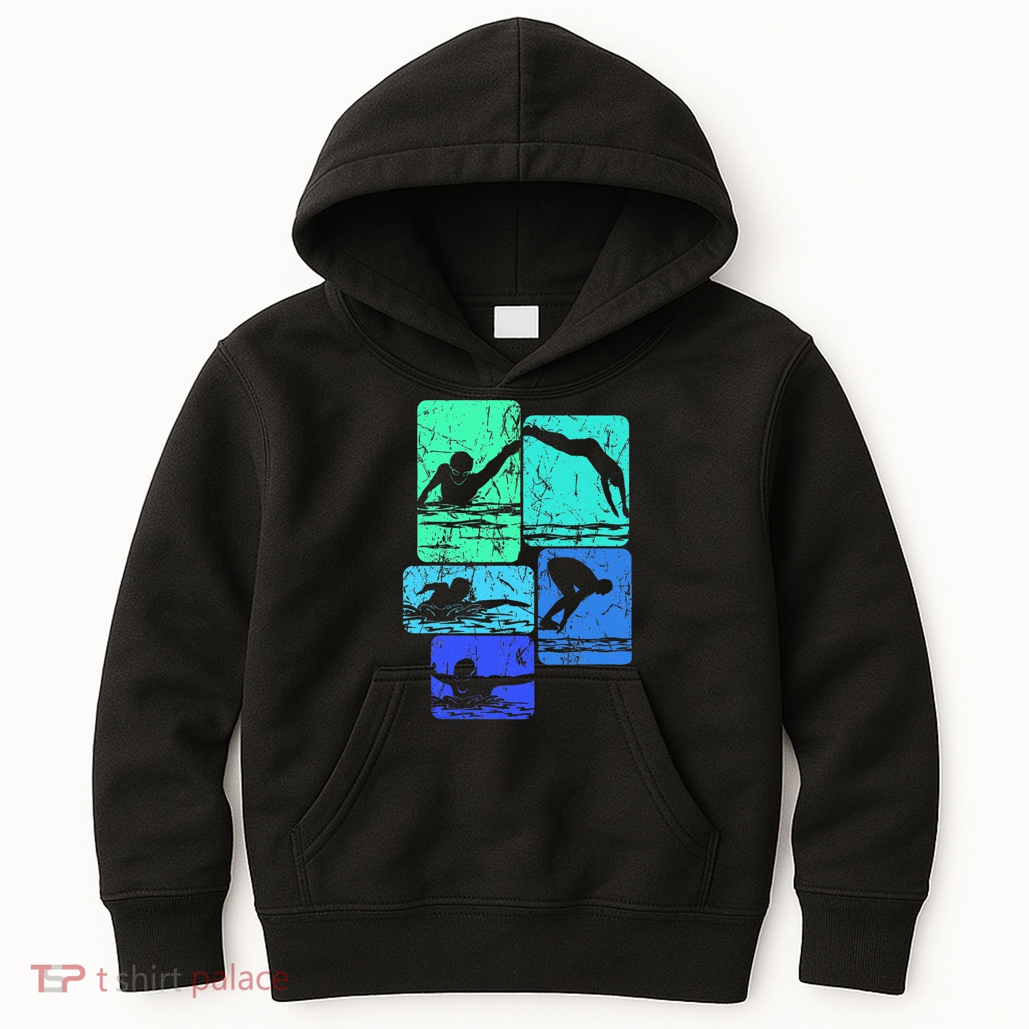 Swimming Swimmers Kids Hoodie